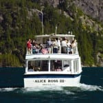 Photo of Skagit Tours boat on Lake Diablo.