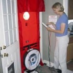 Photo of home energy audit.