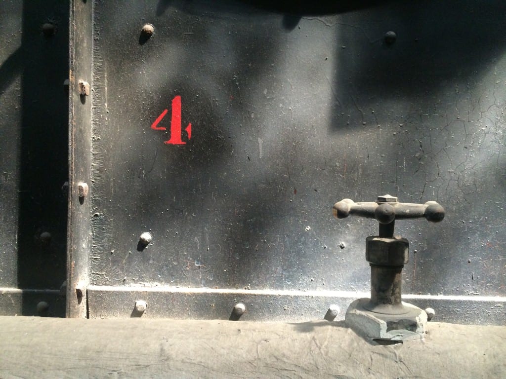 Close-up photo of a valve.