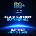 Earth Hour logo.