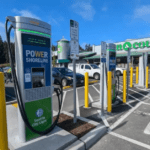 City Light EV Charger in Town & Country Markets parking lot