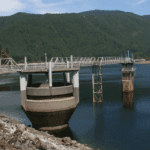 view of south fork tolt earthen dam and walkway
